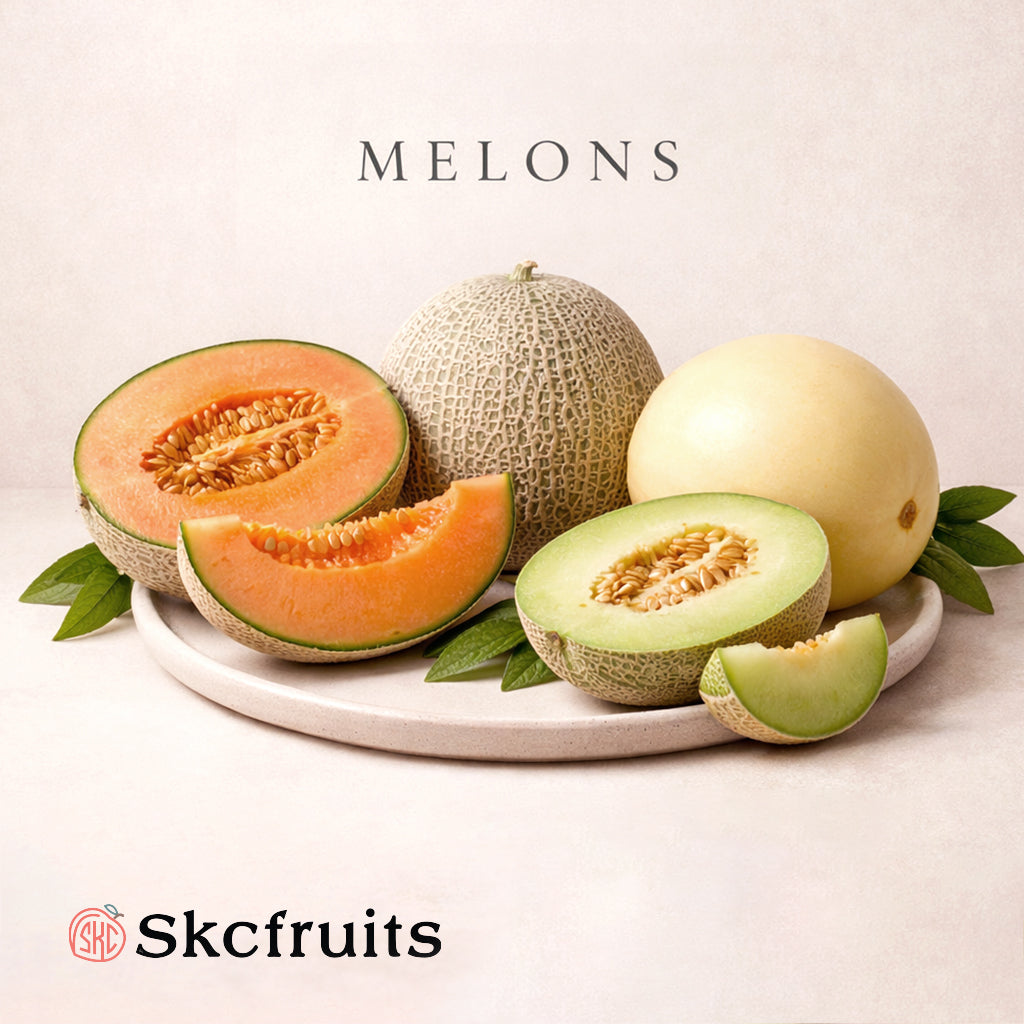 アールスメロン kaedenomo SKC Fruits - Melons SG | Yellow Watermelon, Honeydew & Rockmelon