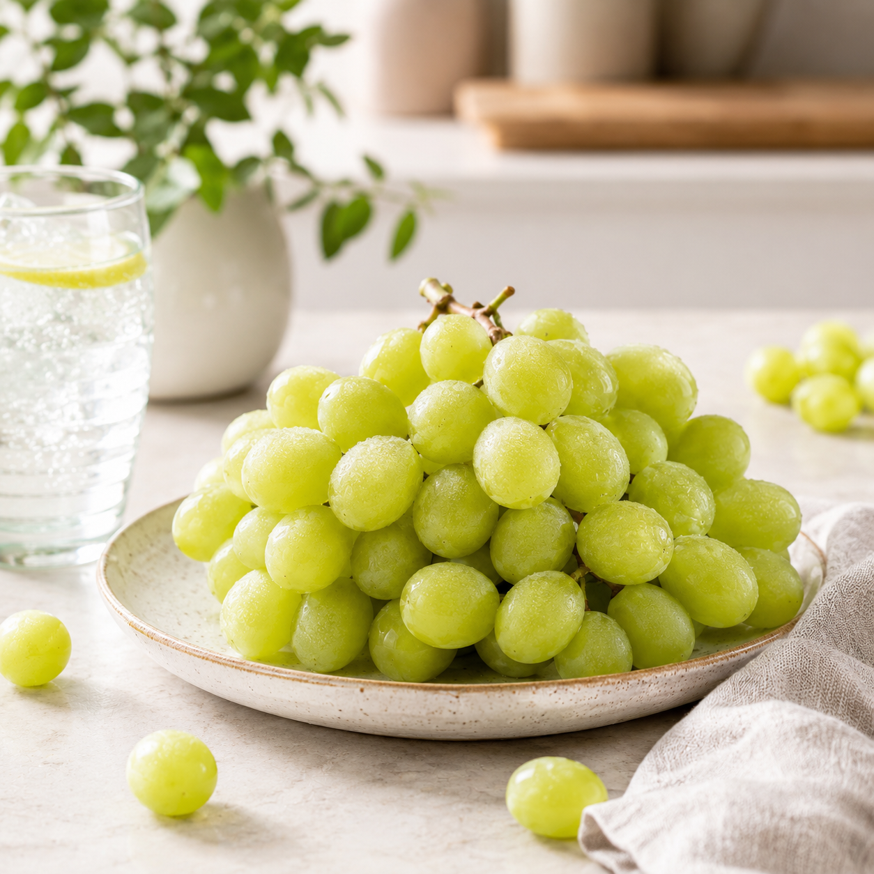 100 grams of grapes nutrition guide for green seedless grapes