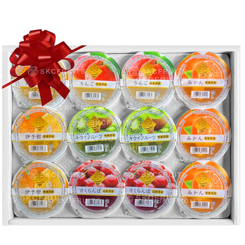 Japanese Marugoto Kajyuen Mixed Fruit Jelly Gift Box