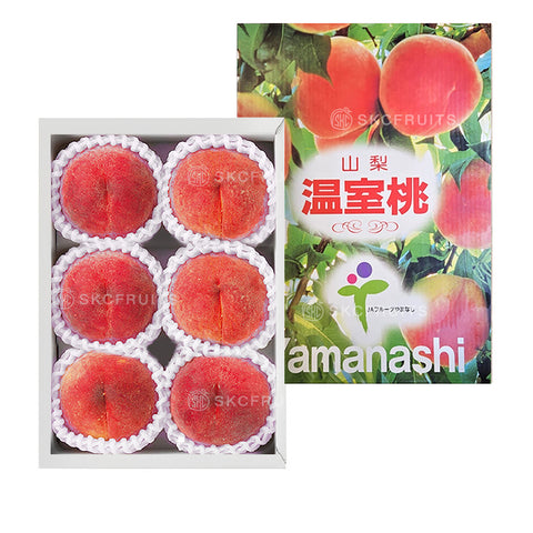 Yamanashi Greenhouse White Peaches