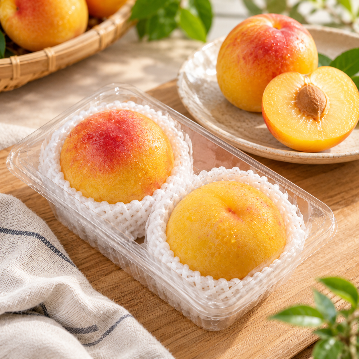 Japanese Yamagata Golden Plum Premium 2 pcs plums
