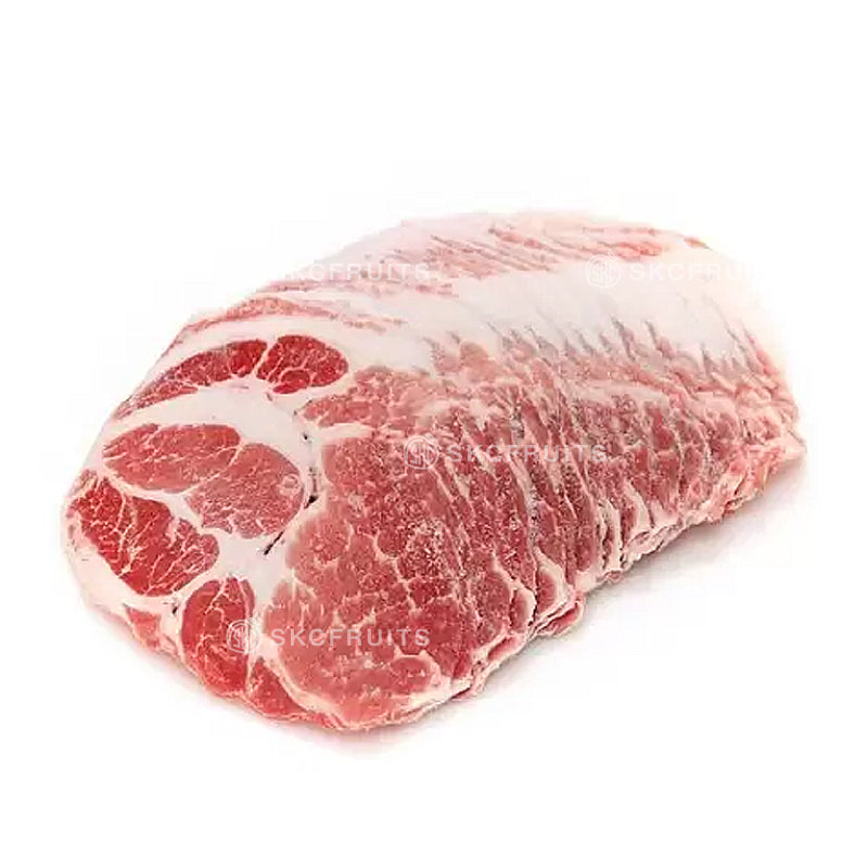 Iberico Pork Collar Shabu Shabu - 250g