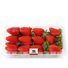 Premium USA long stem strawberries with elegant presentation
