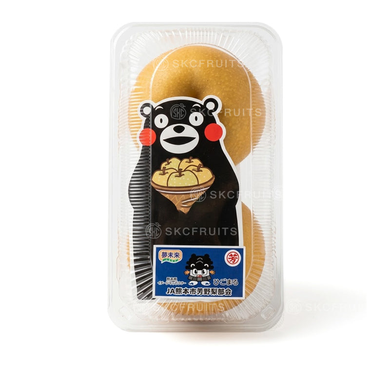 Yume Mirai 夢未来 Japanese Kumamoto pear in original Japanese packaging