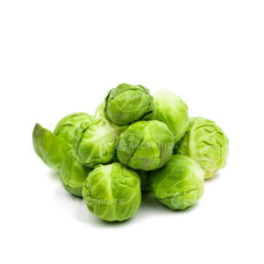 Australia Fresh Brussels Sprouts with firm green cabbage-like buds
