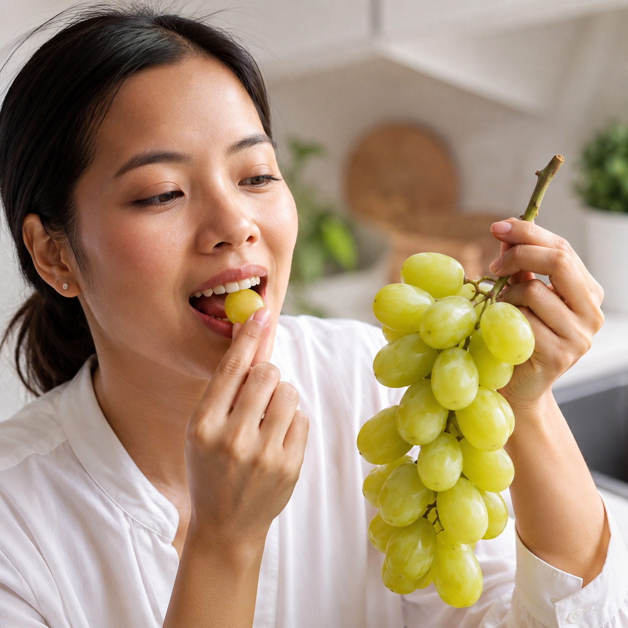 AUTUMNCRISP green seedless grapes from Peru in original packaging