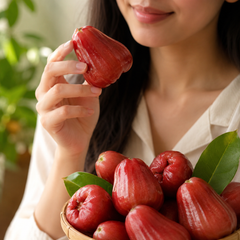 Bell Fruit also known as red jambu or water rose apple