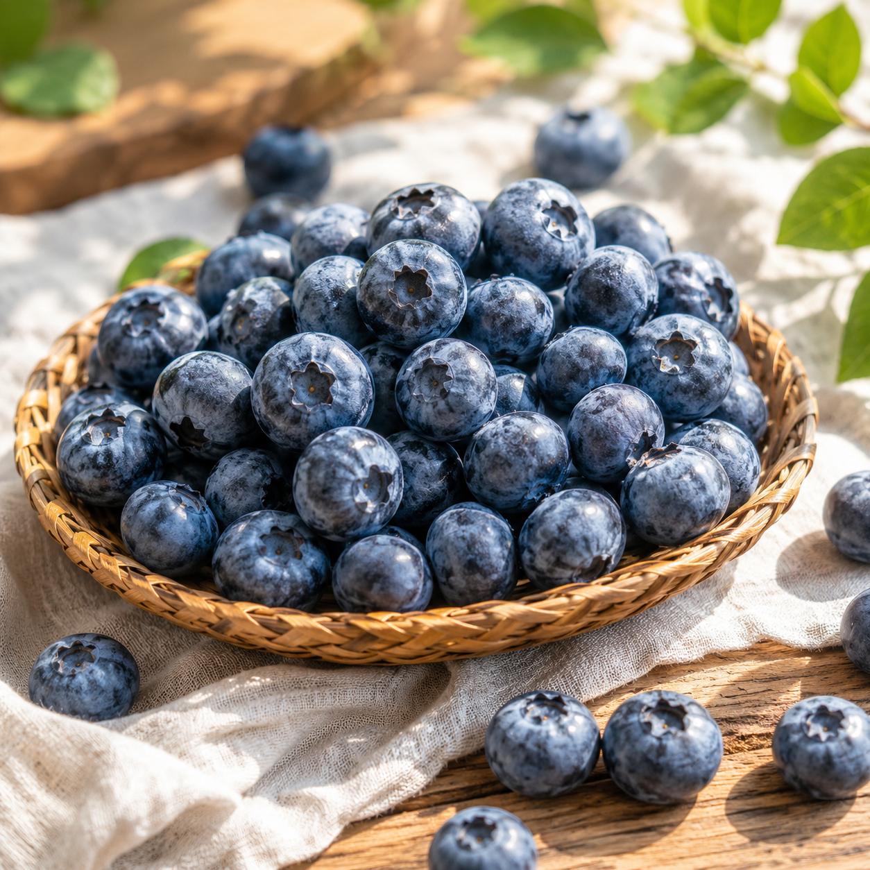 Blue Bloom Jumbo Blueberries from Morocco packshot for SKC Fruits Singapore
