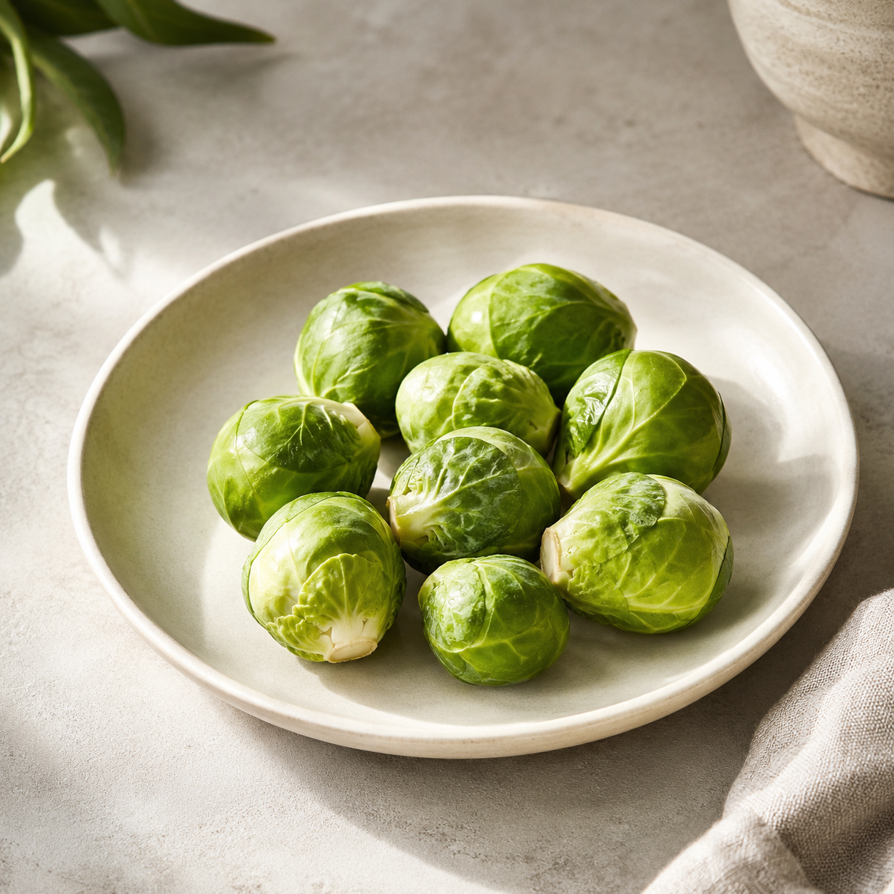 Brussels sprouts in Chinese known as 球芽甘蓝 and 抱子甘蓝