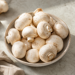 Button mushroom with mild earthy flavour for everyday cooking