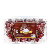 Candy Hearts Lychee Flavour Seedless Grapes in punnet packaging
