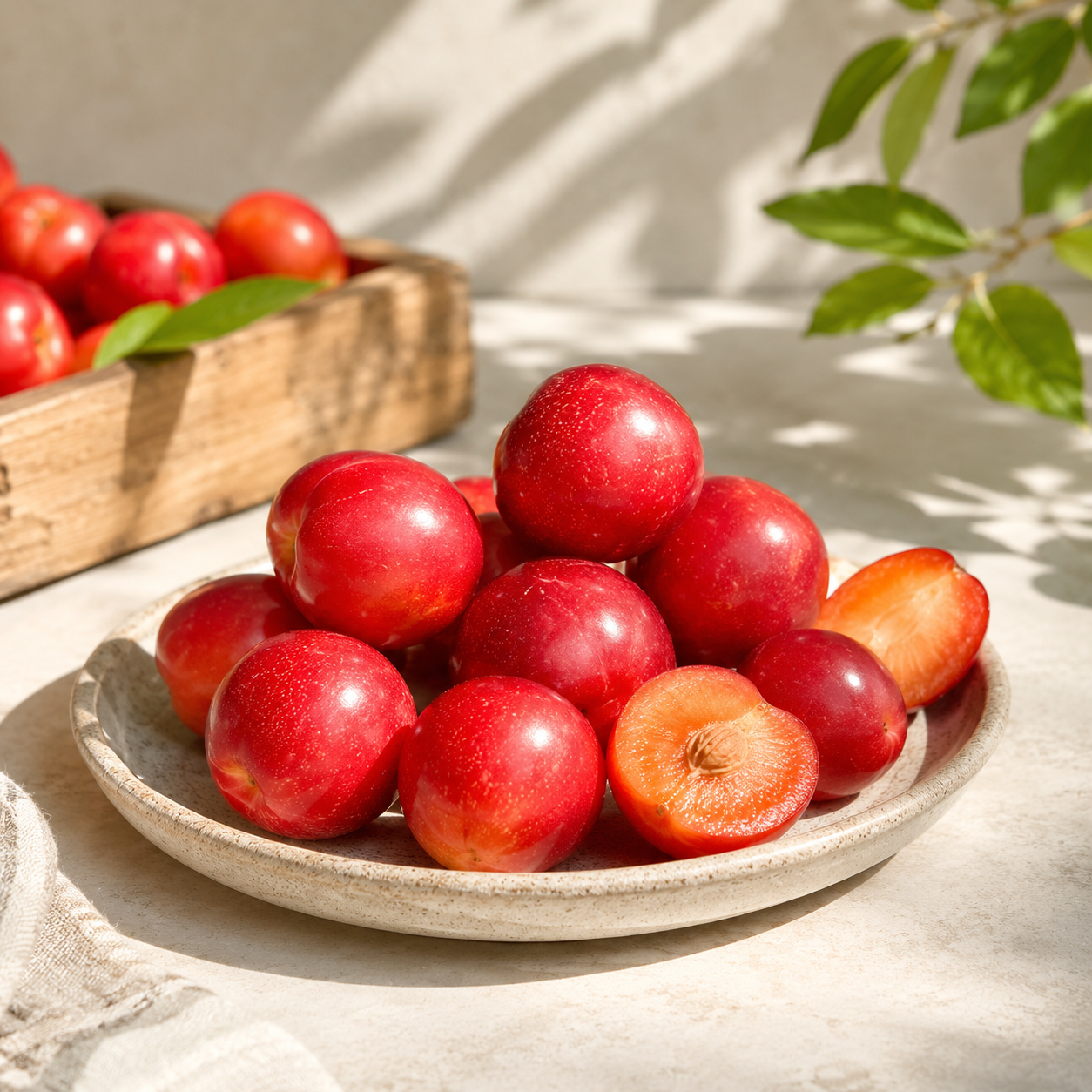 Cherry plum nutrition guide for fresh plum-style fruit