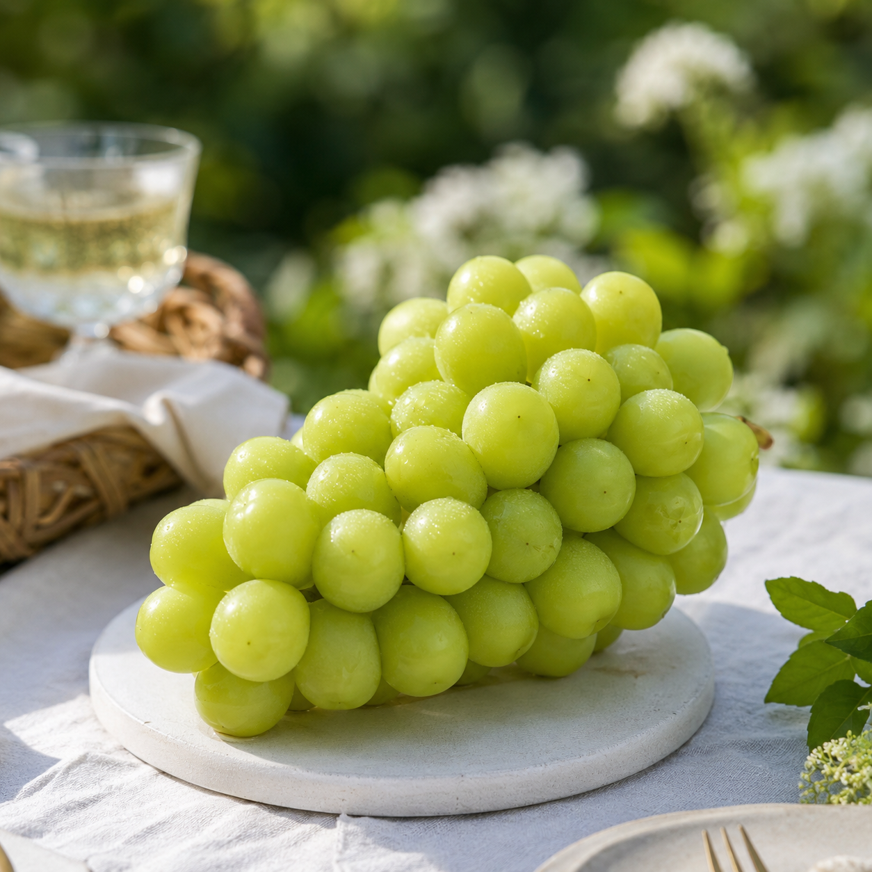 China-origin Japanese green grape style Shine Muscat