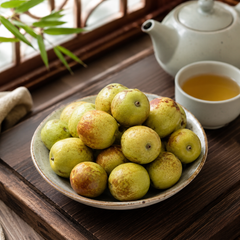 Chinese apple winter jujube with crunchy fresh texture