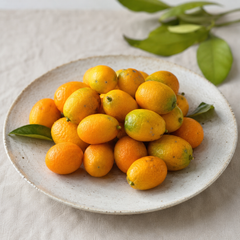 Chinese kumquat fruit pack with sweet edible peel