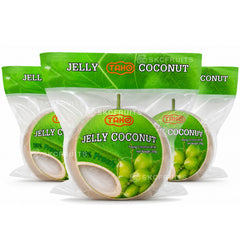 Refreshing packaged jelly coconut products easy to eat in Singapore