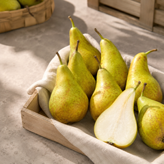 European Conference pear fruit with long slender shape