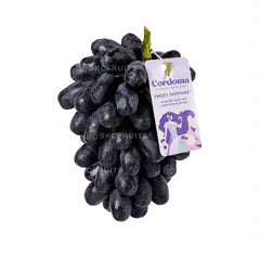 Cordoma Candy Crunch black seedless grapes for fresh snacking in Singapore
