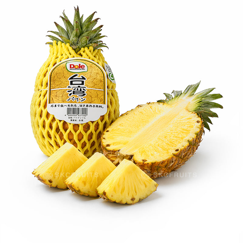 Dole pineapple from Taiwan also known as Taiwan Golden Diamond pineapple