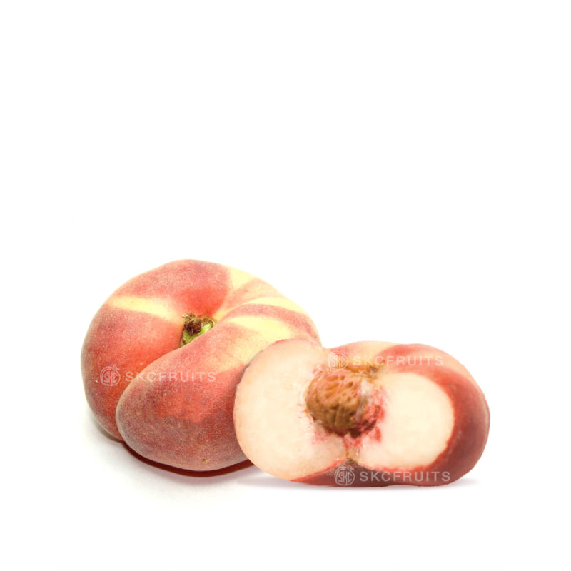 Donut Peach Singapore seasonal imported flat peach