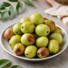 Fresh Chinese dates fruit also known as winter jujube