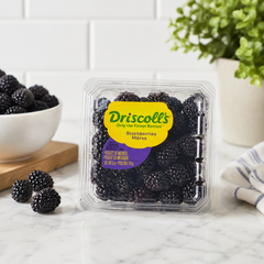 Fresh Driscoll's blackberry fruit for yoghurt desserts and platters

