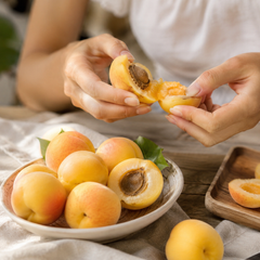 Fresh imported apricots for fruit platters and desserts
