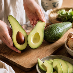 Fresh long neck avocado available at SKC Fruits Singapore