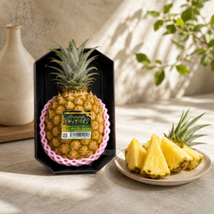 Fresh pineapple SG option with tender core and pull-apart snack texture
