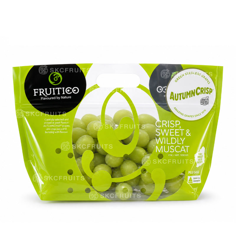 Fruitico AUTUMNCRISP grapes from Australia for SKC Fruits Singapore
