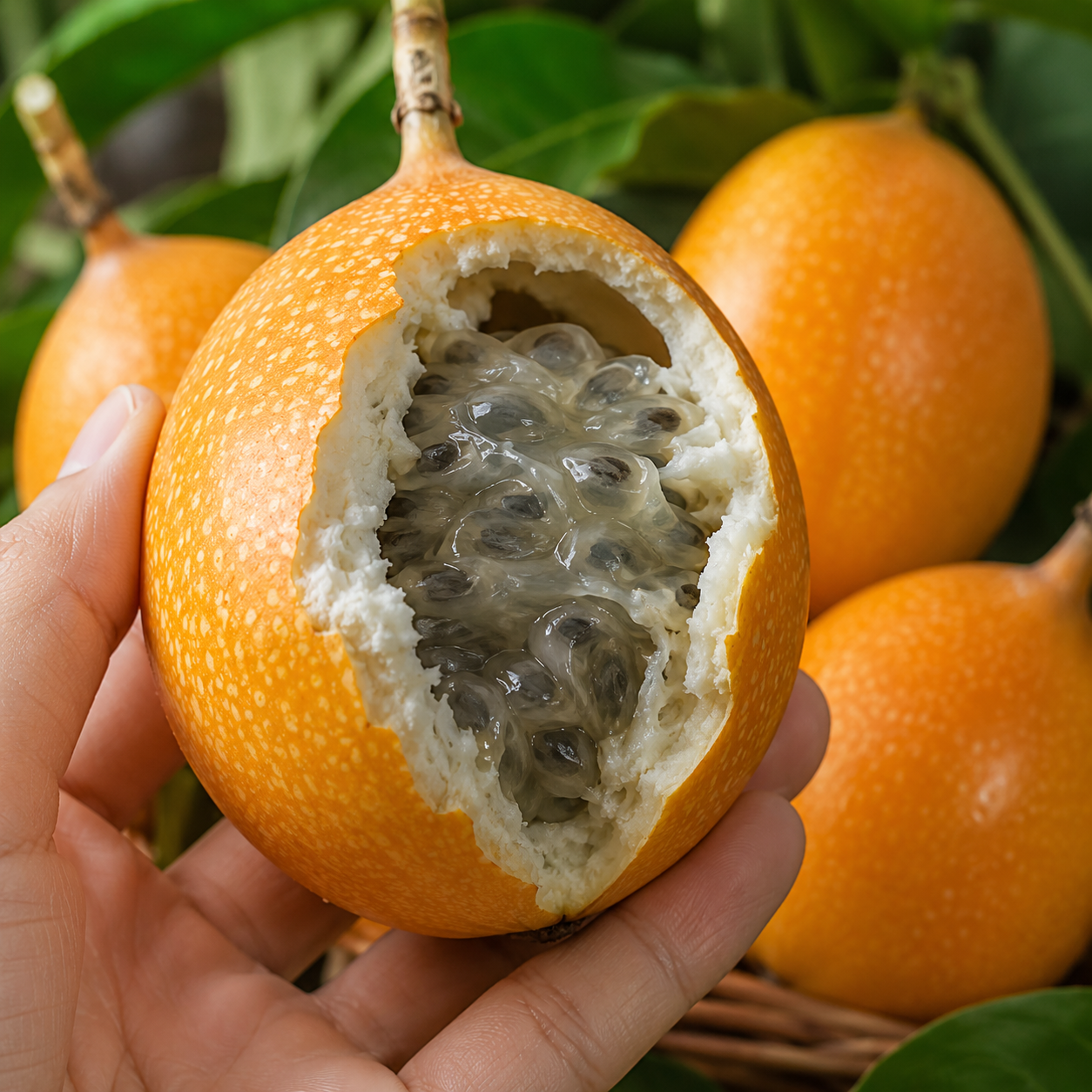 Granadilla carton Singapore with premium sweet passionfruit from Ecuador