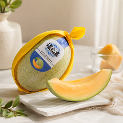 Ha mi gua fruit platter with fresh melon pieces for sharing