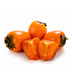 Hachiya persimmon that should be eaten fully ripe and spoon-soft
