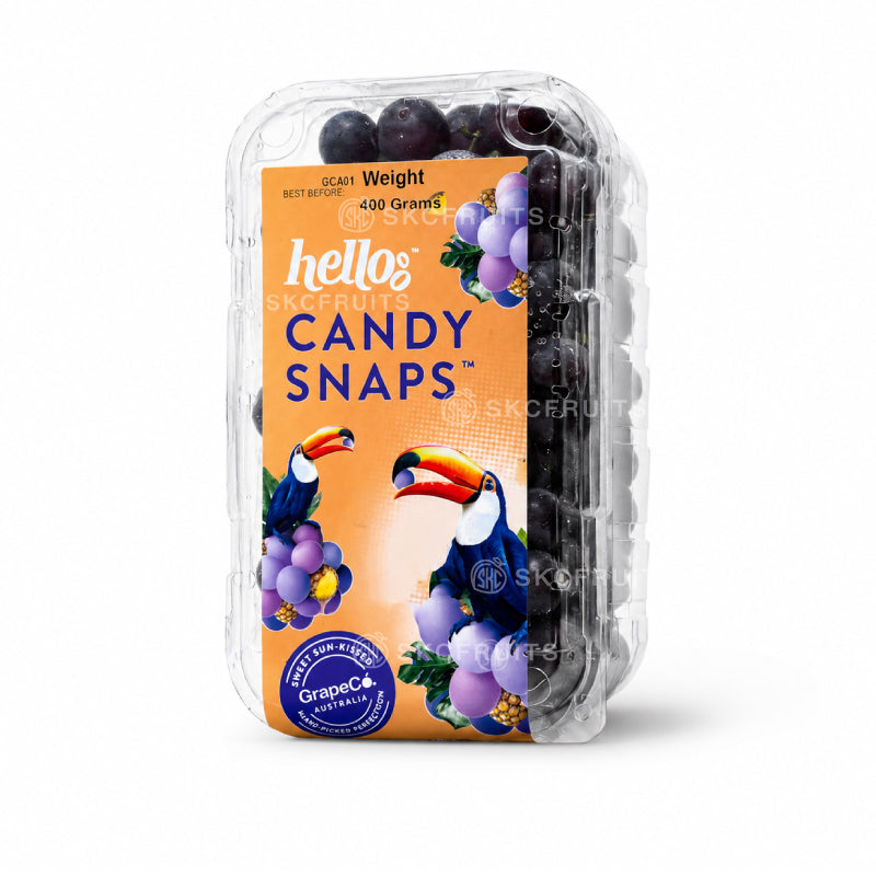 Hellooo Candy Snaps Red Seedless Grapes from Australia
