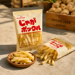 Jagabee style Japanese potato sticks from Calbee Potato Farm