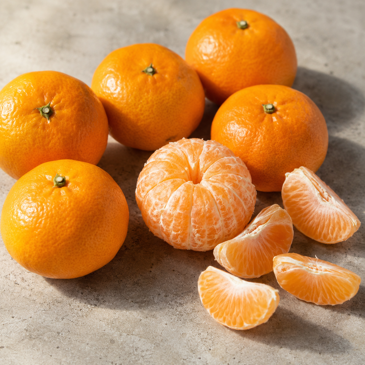 Japanese Karatsu Mikan gift box with premium orange citrus fruit