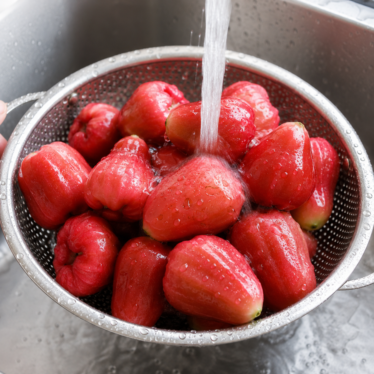 Java apple jambu air fruit for fresh tropical snacking