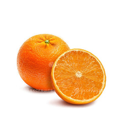 Close-up of Jeju Korea Red Hyang Mandarin Orange showing juicy seedless flesh
