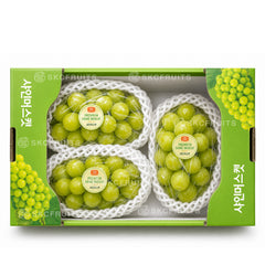 Korean grapes Shine Muscat in 1 carton format