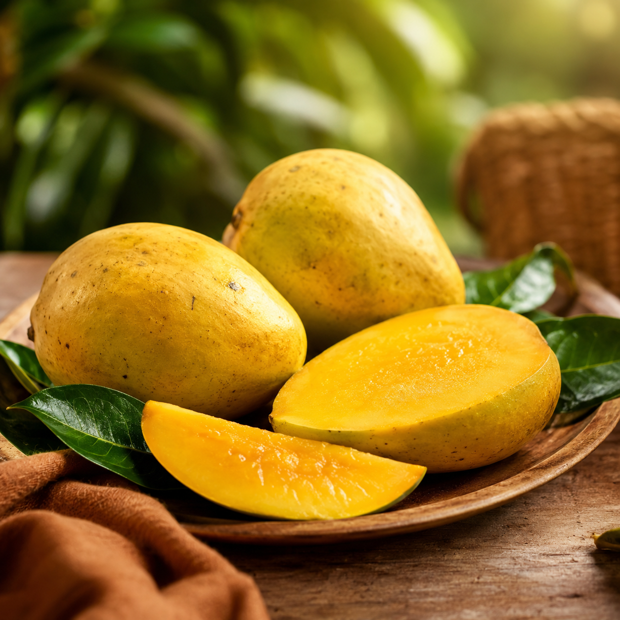 Kuini Mango Malaysia fruit for Sambal Kuinin and fresh eating