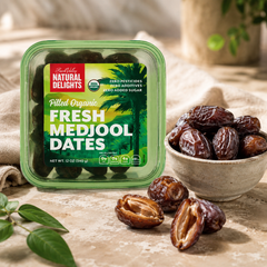Kurma Medjool dark brown dates for snacking and Ramadan