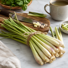 Lemongrass chicken herb also known as serai and 香茅