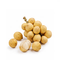 Longkong duku langsat fruit with translucent tropical segments