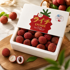 Lychee King premium seasonal fruit for gifting and sharing
Da Mei Li Lychee 大美荔 large lychee with dragon skin appearance