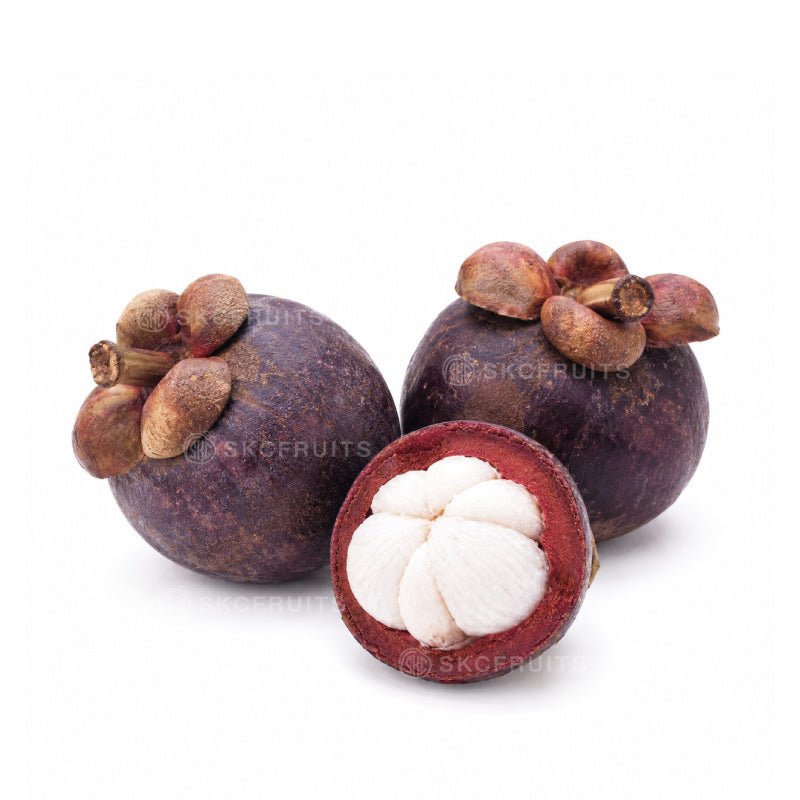 Mangosteen fruit Singapore also known as 山竹 manggis and Mangkhut