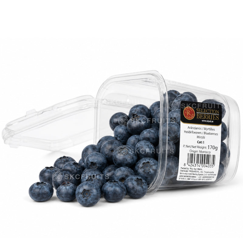 Fresh Morocco blueberries in 170g cup pack