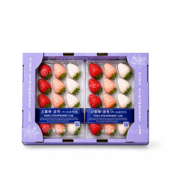 Nara Strawberry Lab Singapore | Tri Colour Japan Strawberries - SKC