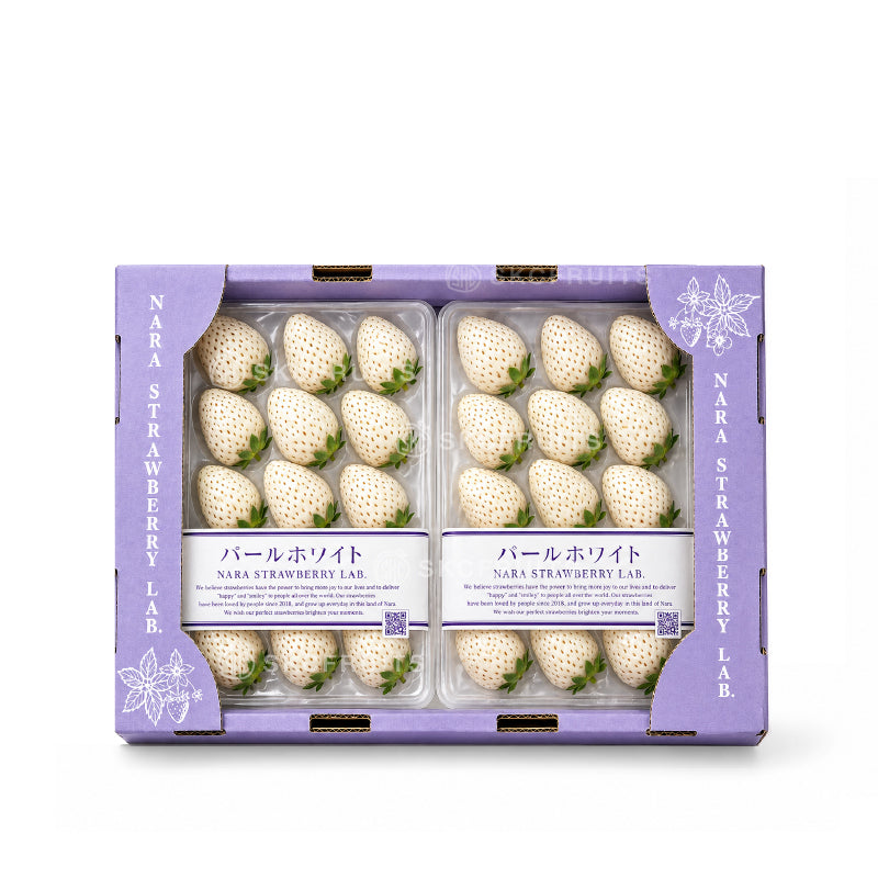 Nara Strawberry Lab Pearl White Strawberries in Singapore