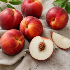 Nectarine fruit smooth peach style with no fuzzy skin