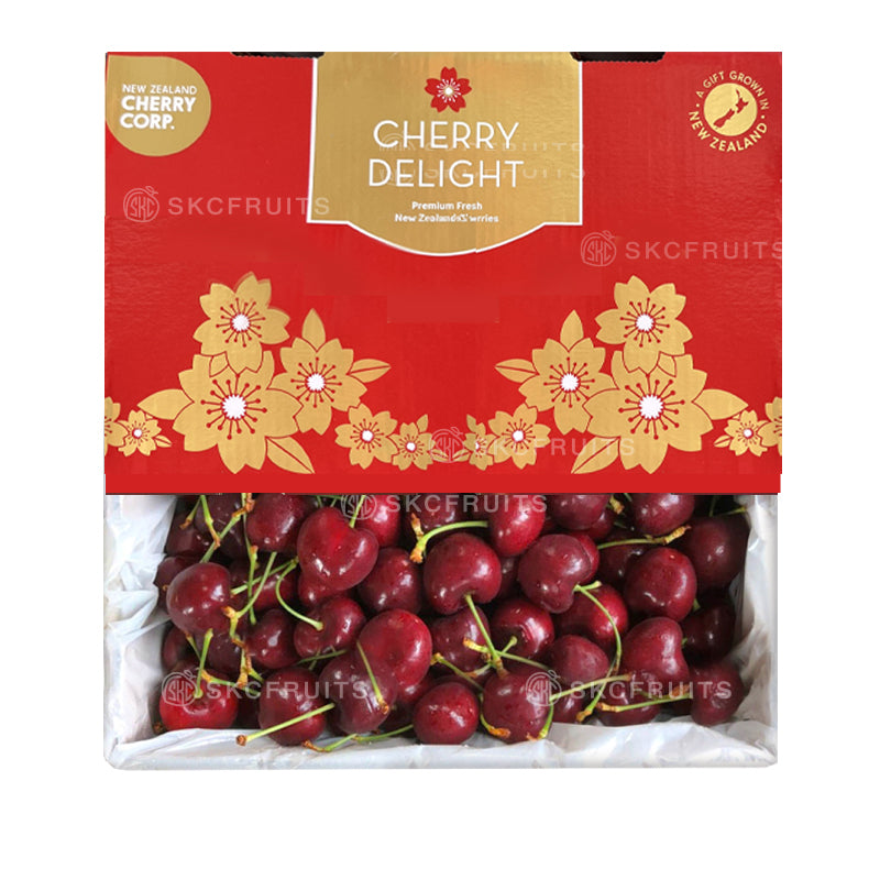 New Zealand Cherry Corp Cherry Delight Cherries packshot for SKC Fruits Singapore

